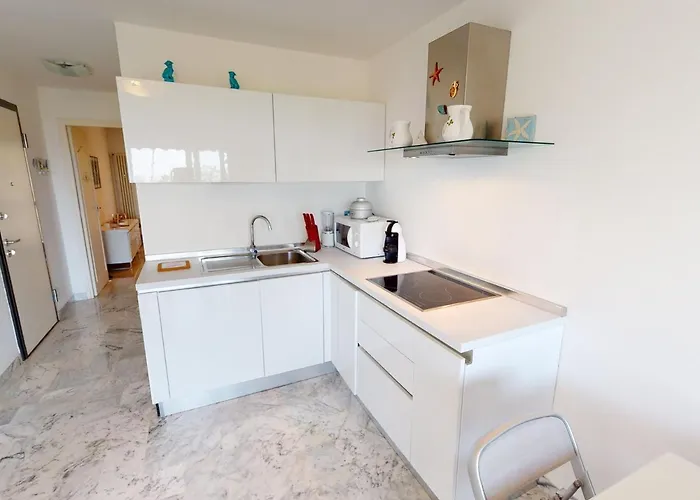 Agreable 2 Pieces Renove Avec Balcon, - Fr-1-196-302 * מנטון